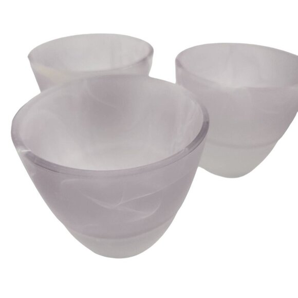 Lamp Bulb Cover, lilac lavender ombre frosted glass  lamp shade replacement ligh - Picture 2 of 12